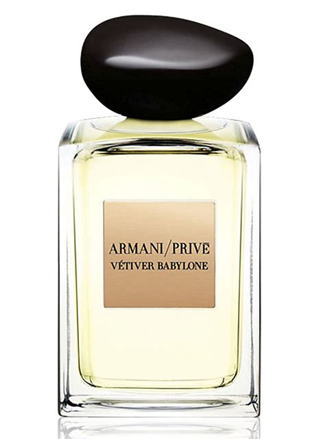 armani vetiver babylone.